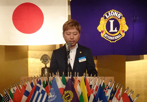 福岡西LC次期会長あいさつ